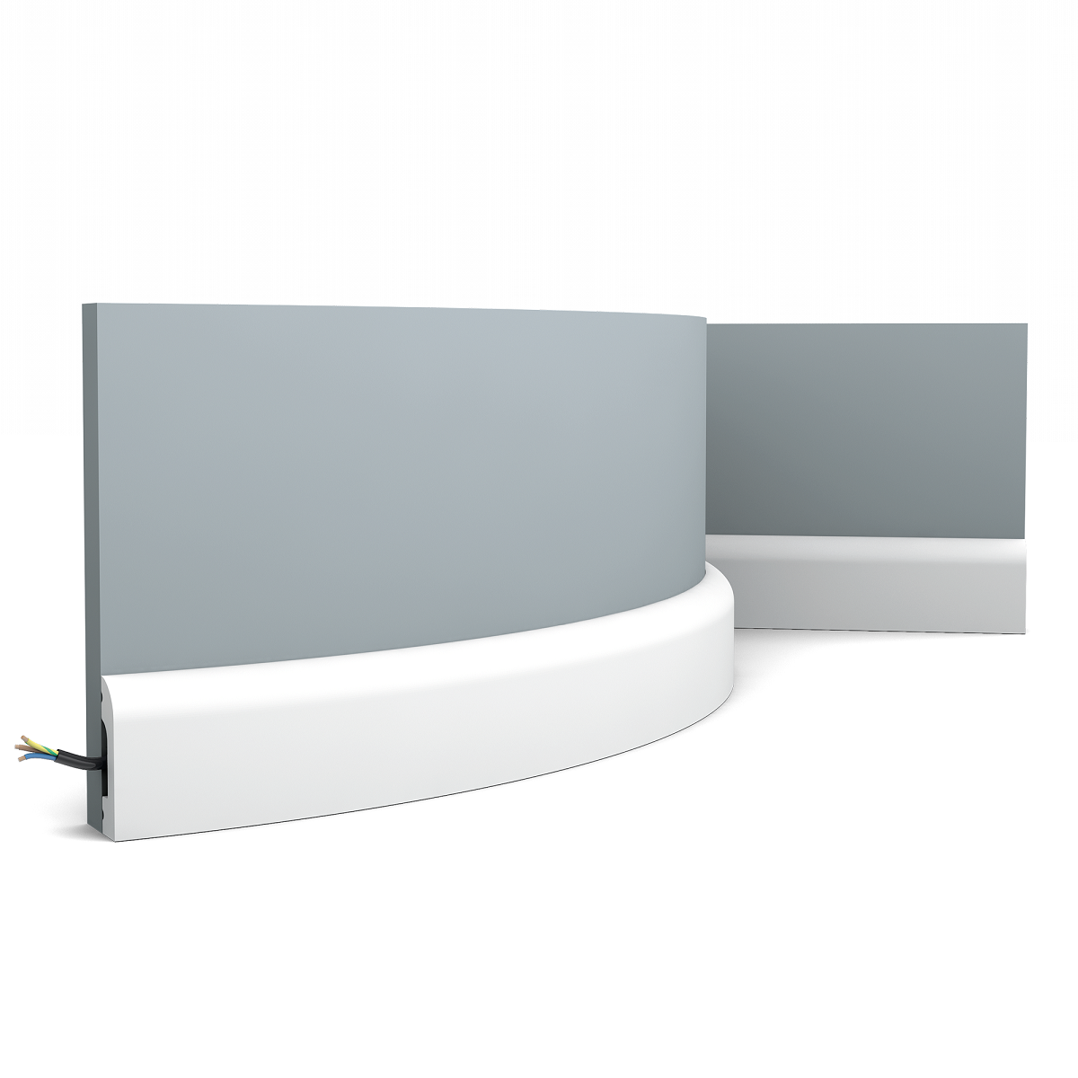 Плинтус Orac Decor Flex (гибкий) SX182F
